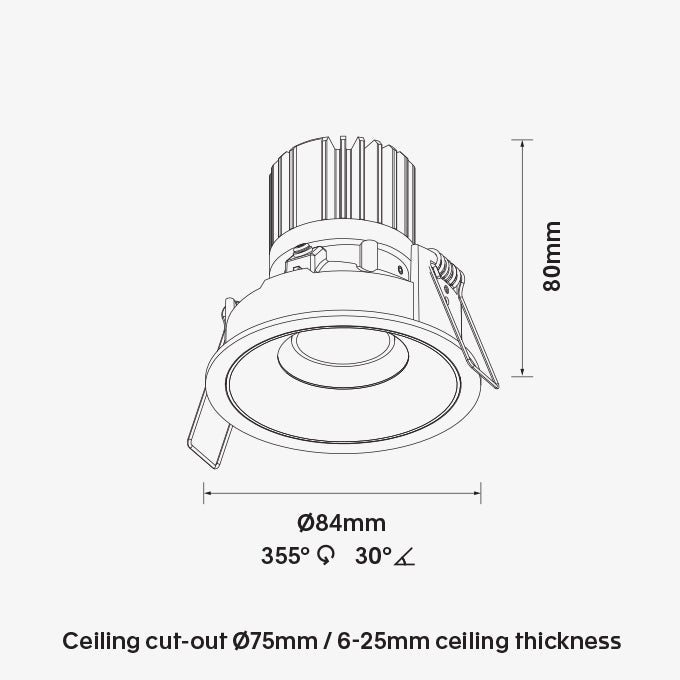 olaus Bono-A75 Downlight