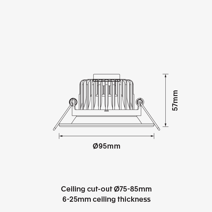 olaus Twist-S Downlight