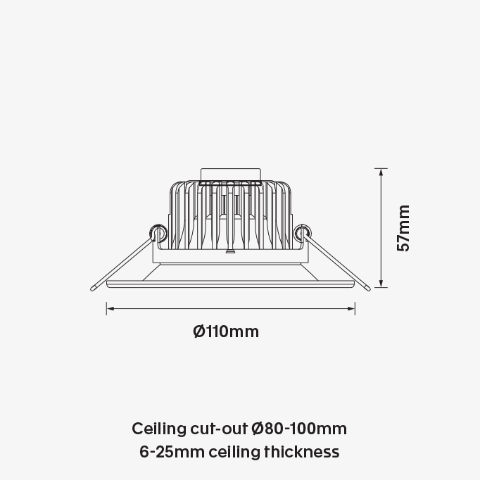 olaus Twist-S Downlight
