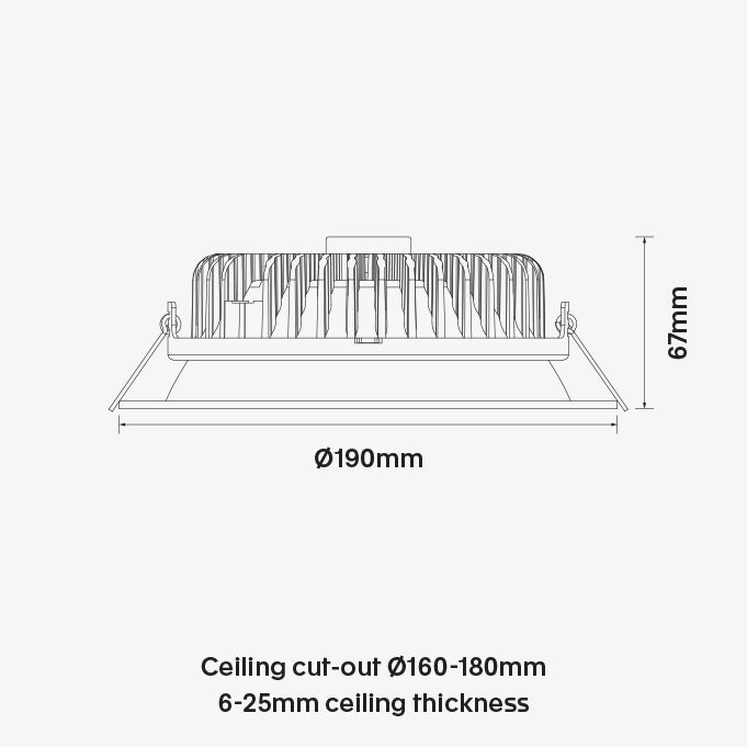 olaus Twist-L Downlight